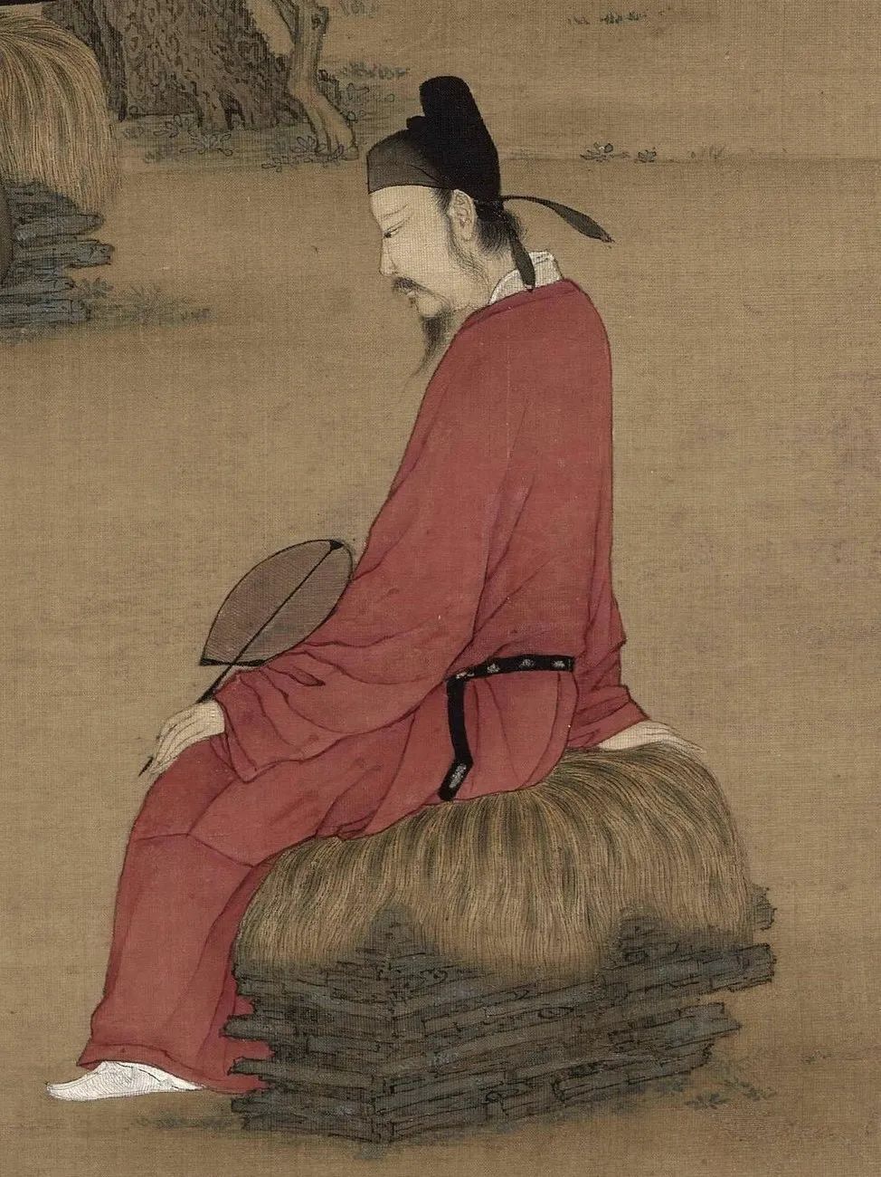 北宋 赵佶(传) 听琴图(局部)