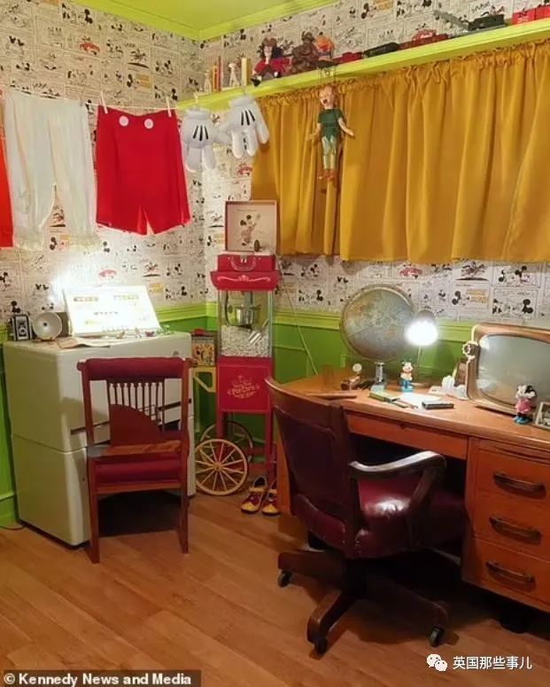 美国妹子钟爱50年代复古风,买上千件古董装饰房子,画风绝美