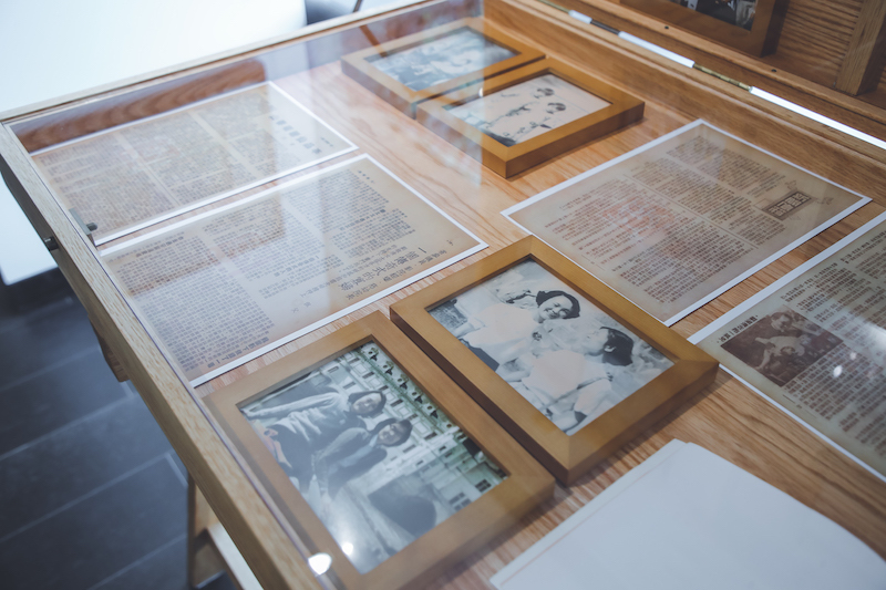 展览现场,文献资料