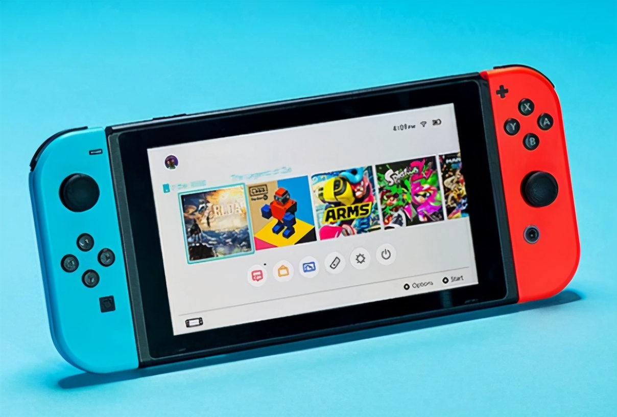 新版switch正式发布7寸oled窄边屏全新支架吸睛