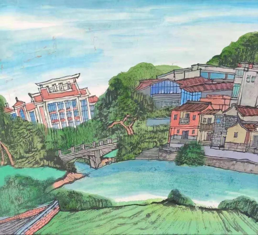 古厝之光——曾军艺笔下的漳州古城