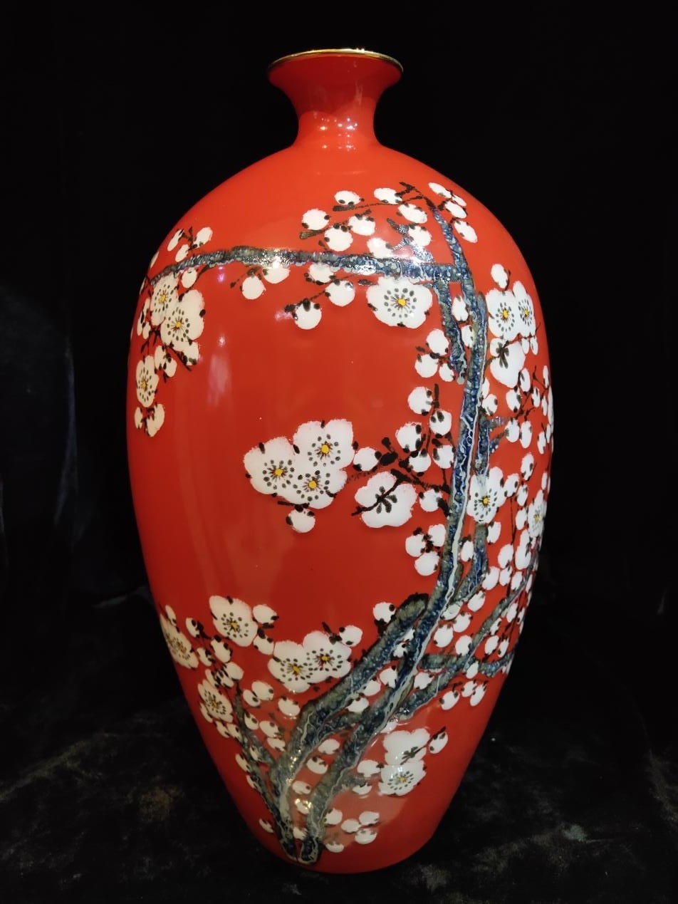 "梅花大王"宁勤征--高温颜色釉绽放人间绝美__凤凰网