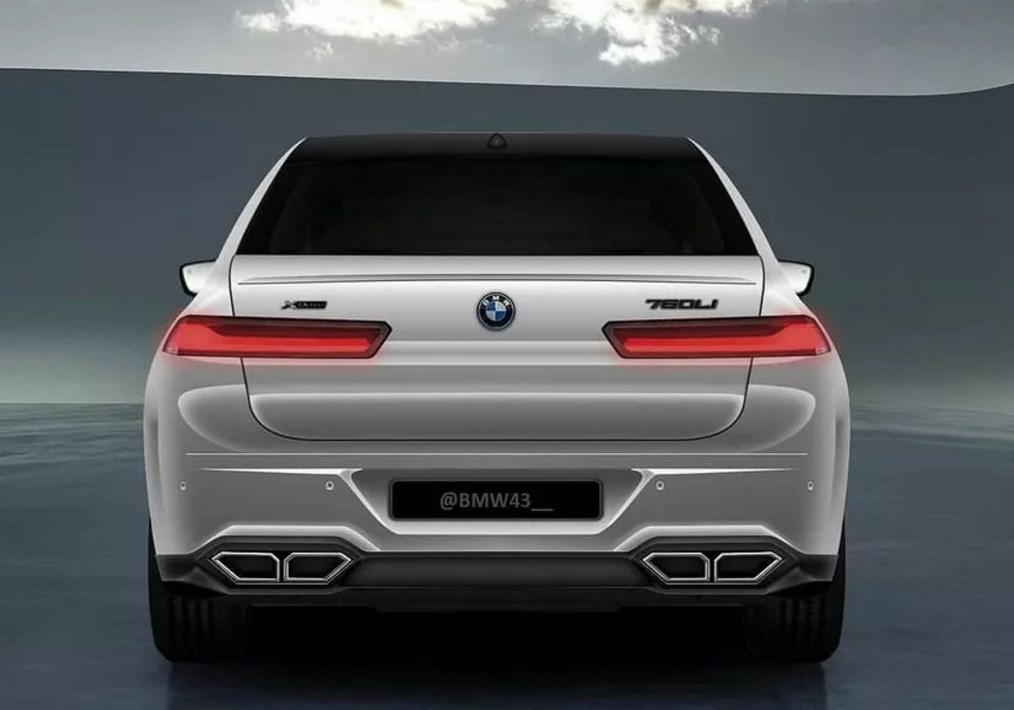 据称9月7日宝马将亮相下一代7系概念车,实车已在国内路试