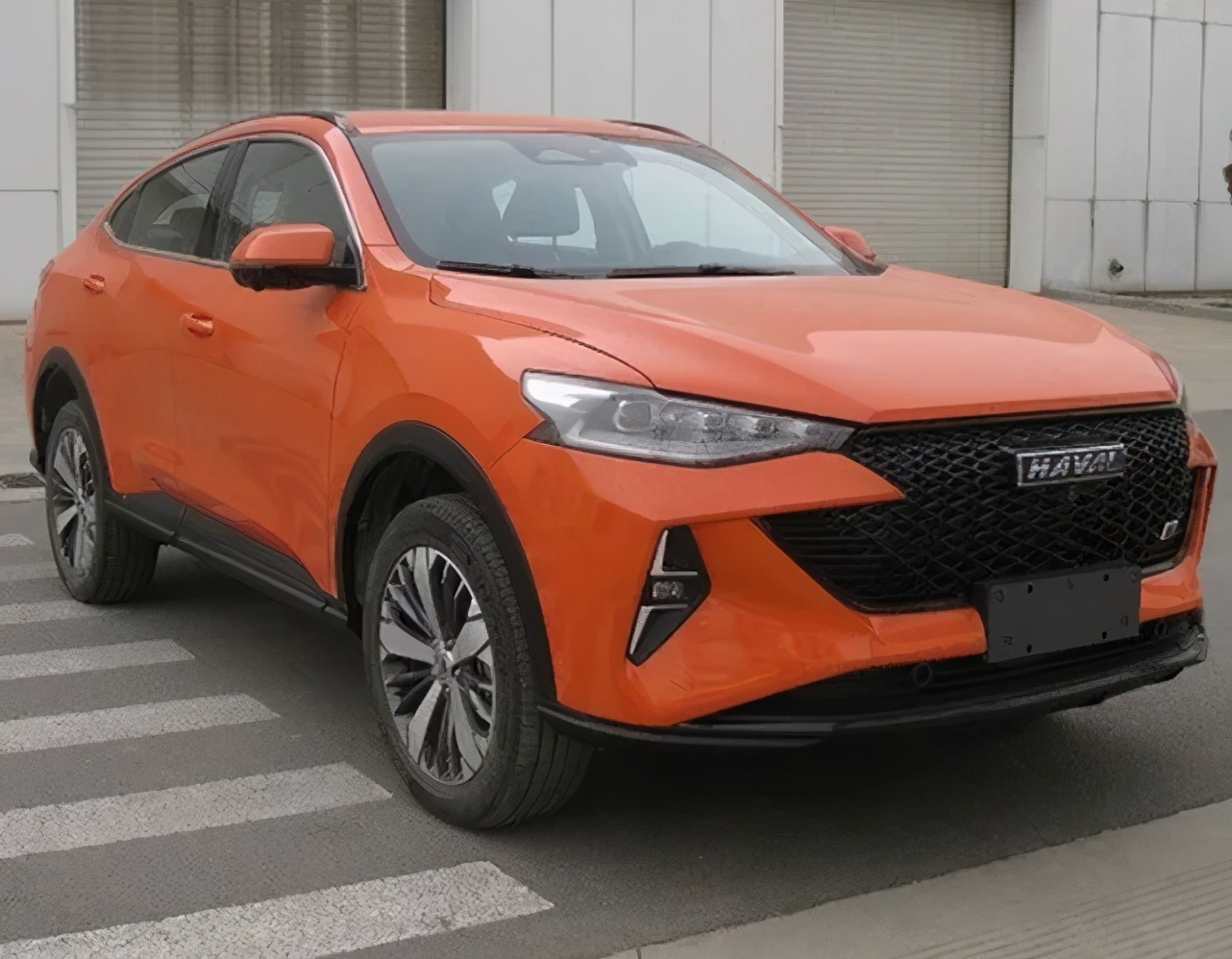 颜值大改全新哈弗f7f7x曝光