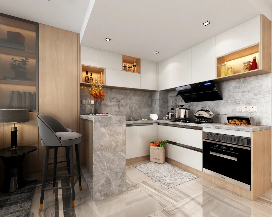 社交型厨房设计什么样?让做饭不再孤单!