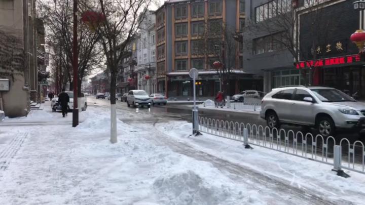 迎2021年第一场降雪 沈阳开启除雪模式