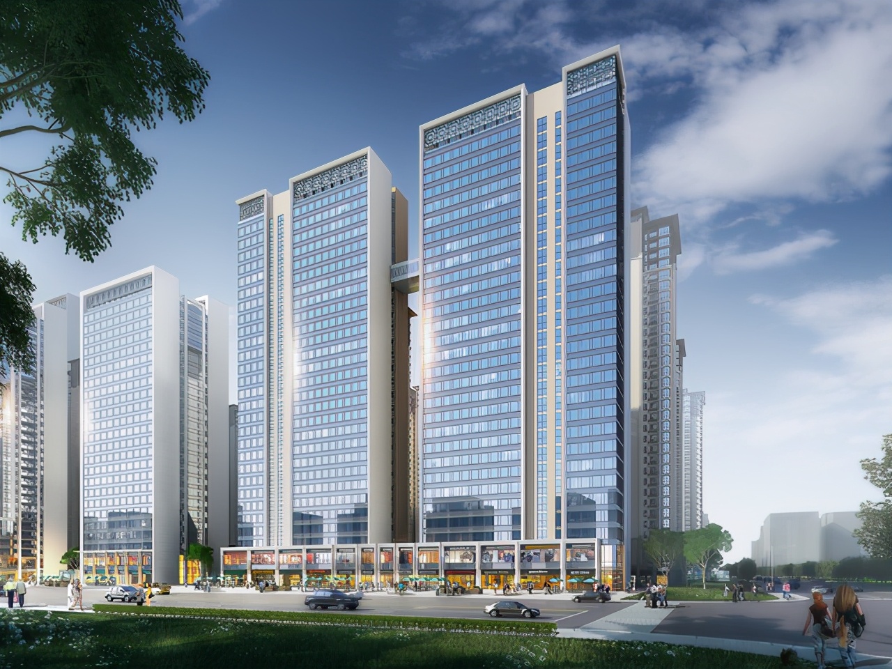 百万平方米的人文国际新城不负郑州所期,不断发出强音,迸发"申泰速度"