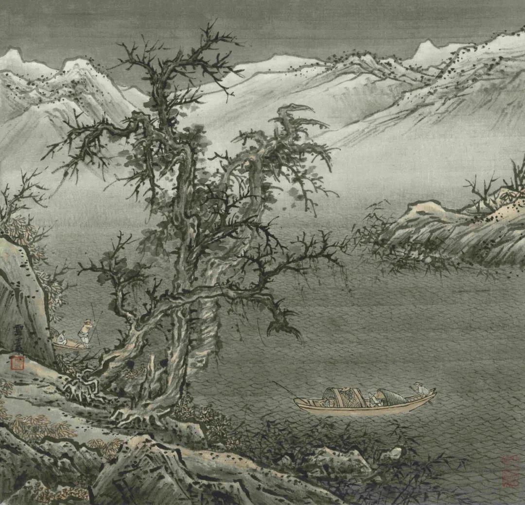 画家何云贵传统山水画精选作品之二