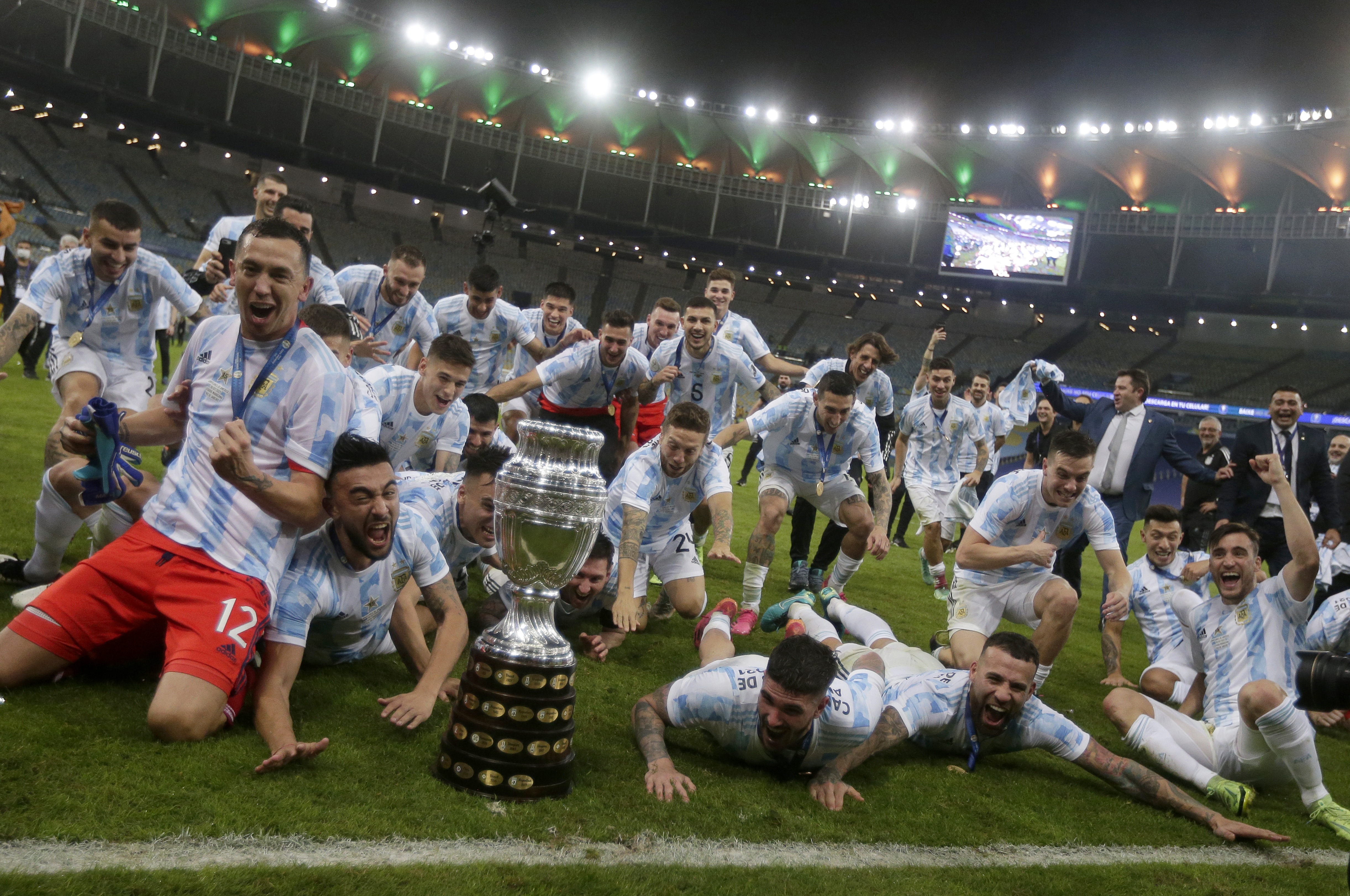 （<em>体育</em>）（16）足球——美洲杯：<em>阿根廷队</em>夺冠