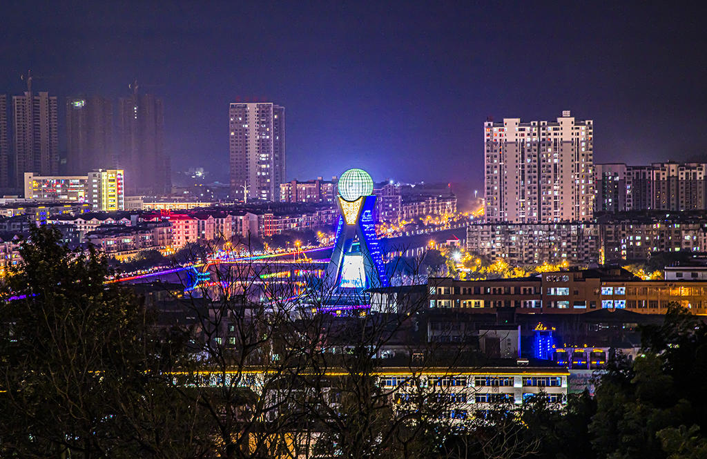 江西赣州全南夜色,古色古香灯火阑珊,只等你来__凤凰网