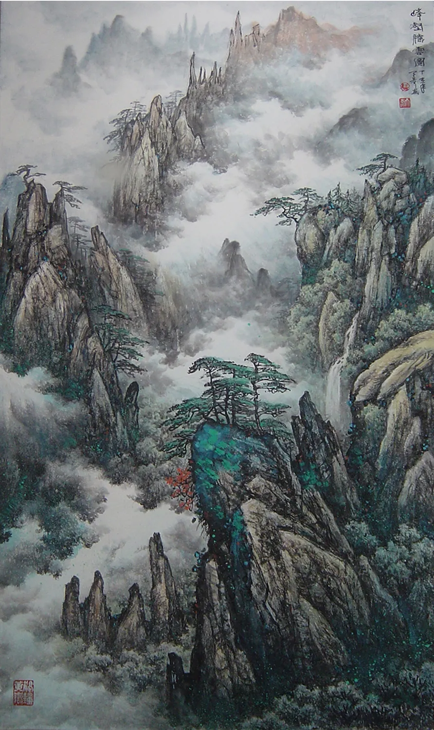 风范| 现代彩墨山水画的万千气象——记当代著名画家糜天寿