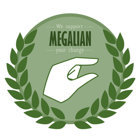 megalia在线社区的logo,该网站在运行两年后衰落,但衍生出womad等多个