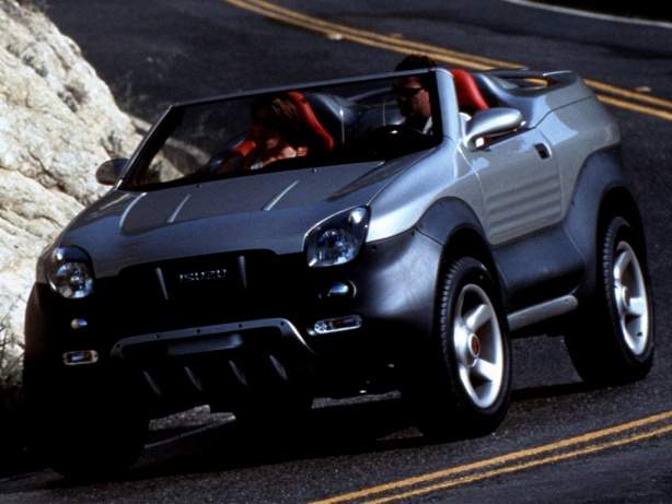 独闯天涯1999款五十铃铁金刚测试译