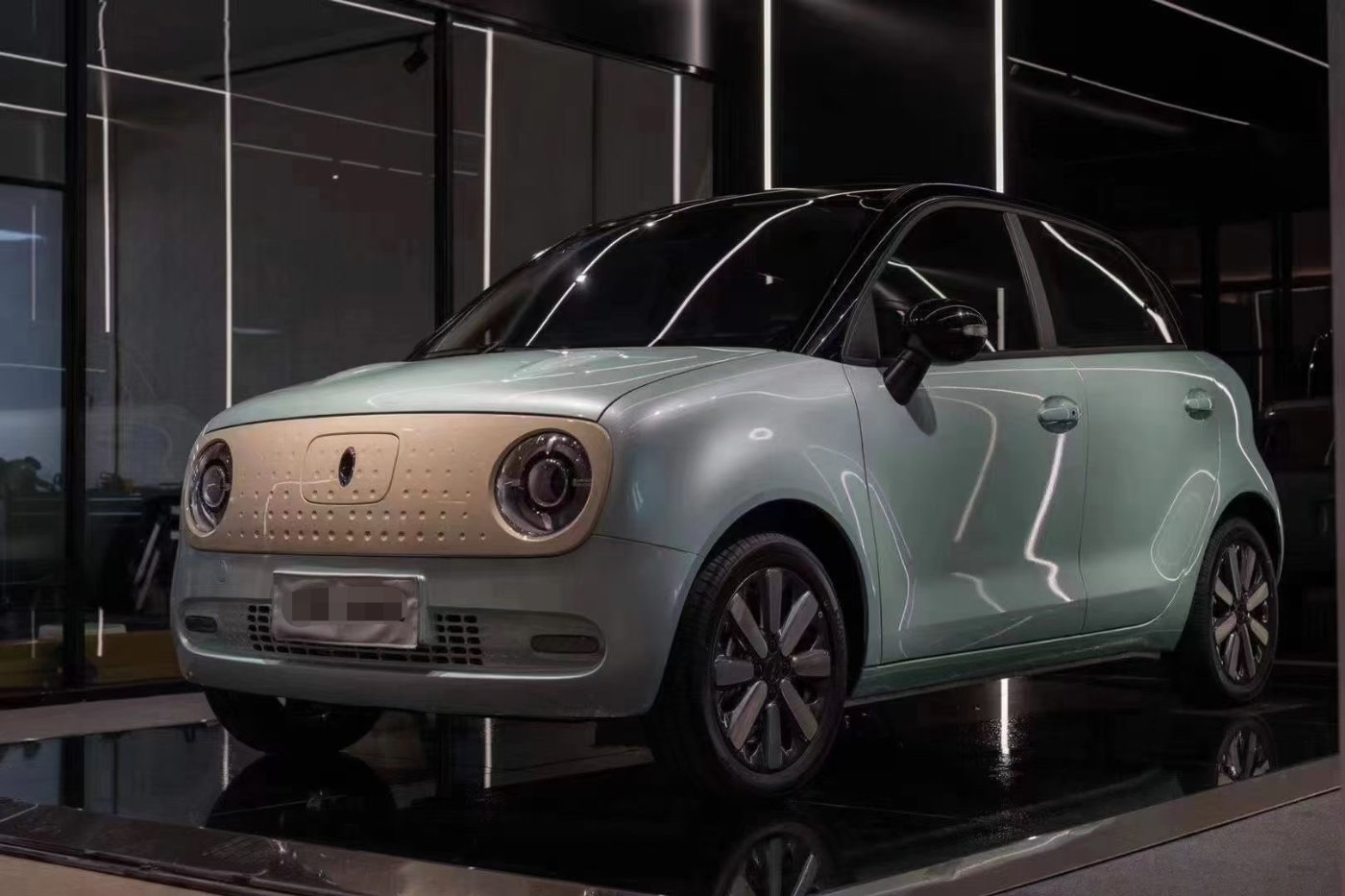 欧拉r1改色月光玉色打造专属于自己的个性座驾