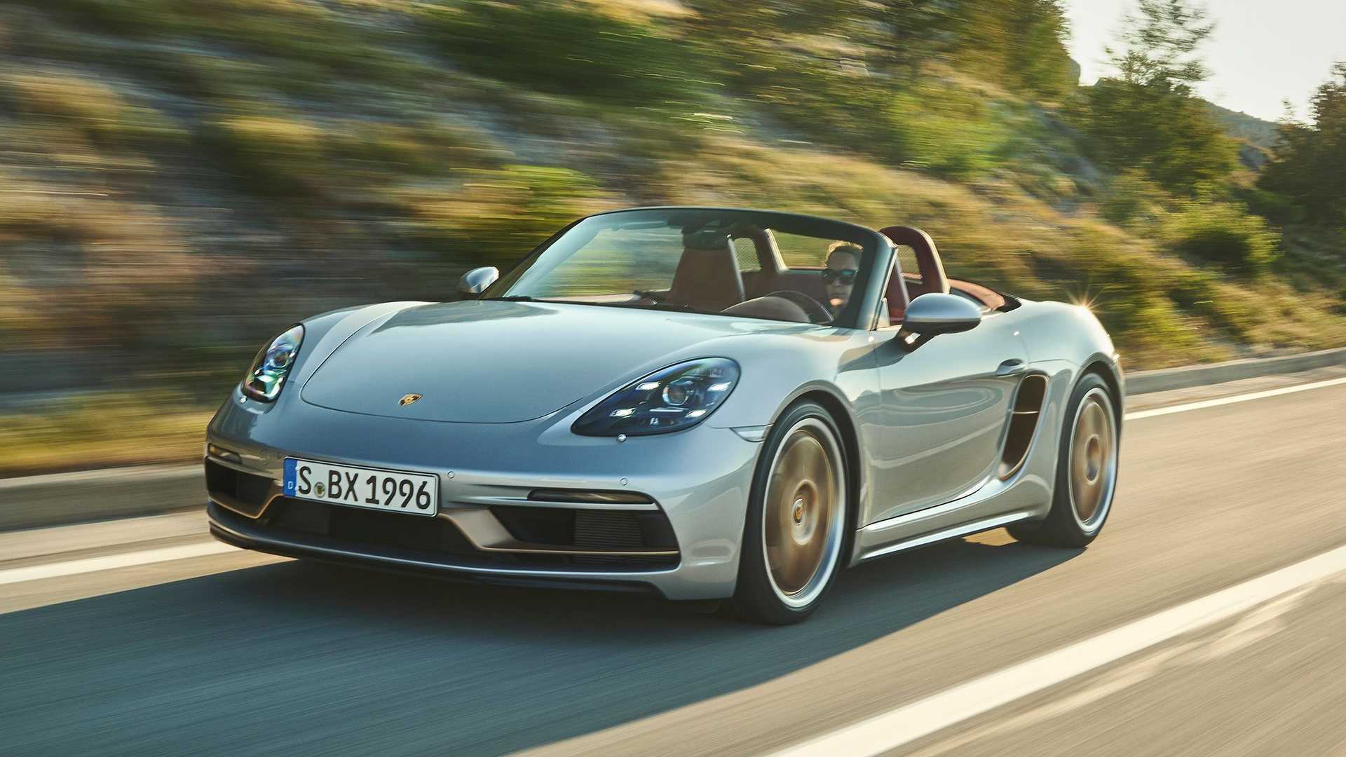 致敬经典保时捷718boxster25周年纪念版开售