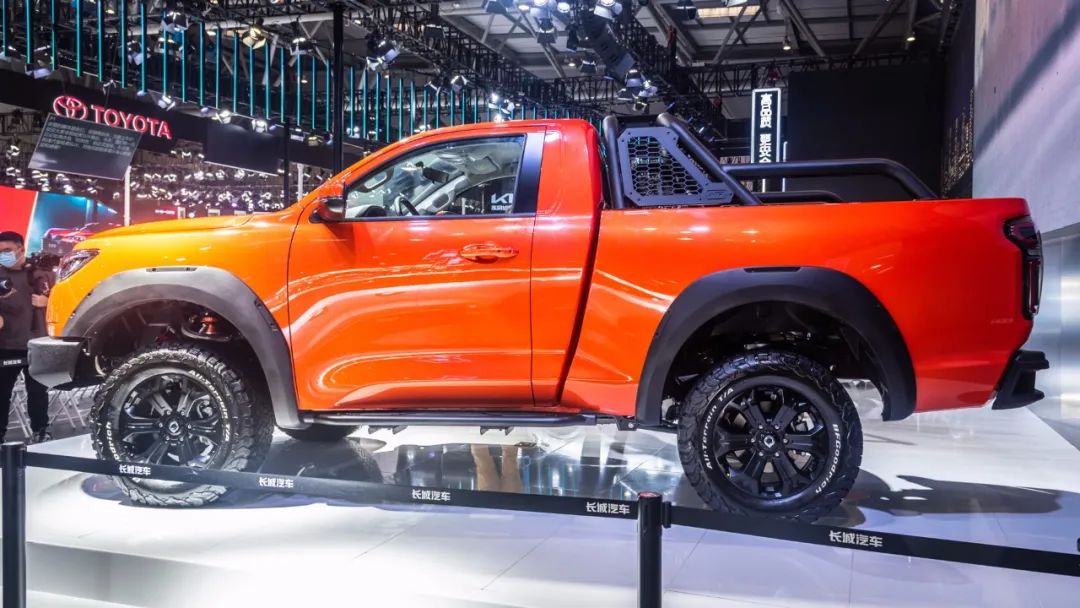 重庆车展中,就属这台长城火炮最野了