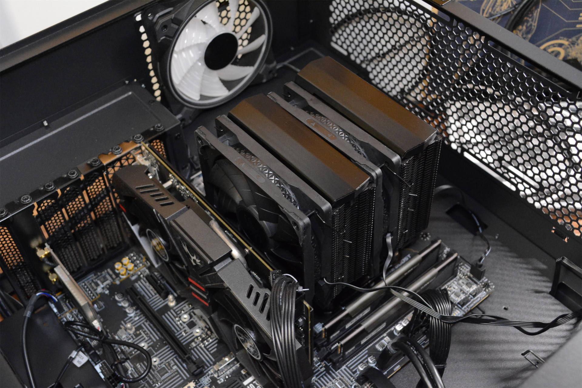 10600kf散热,只需要200 就搞定了,九州风神大霜塔pro体验