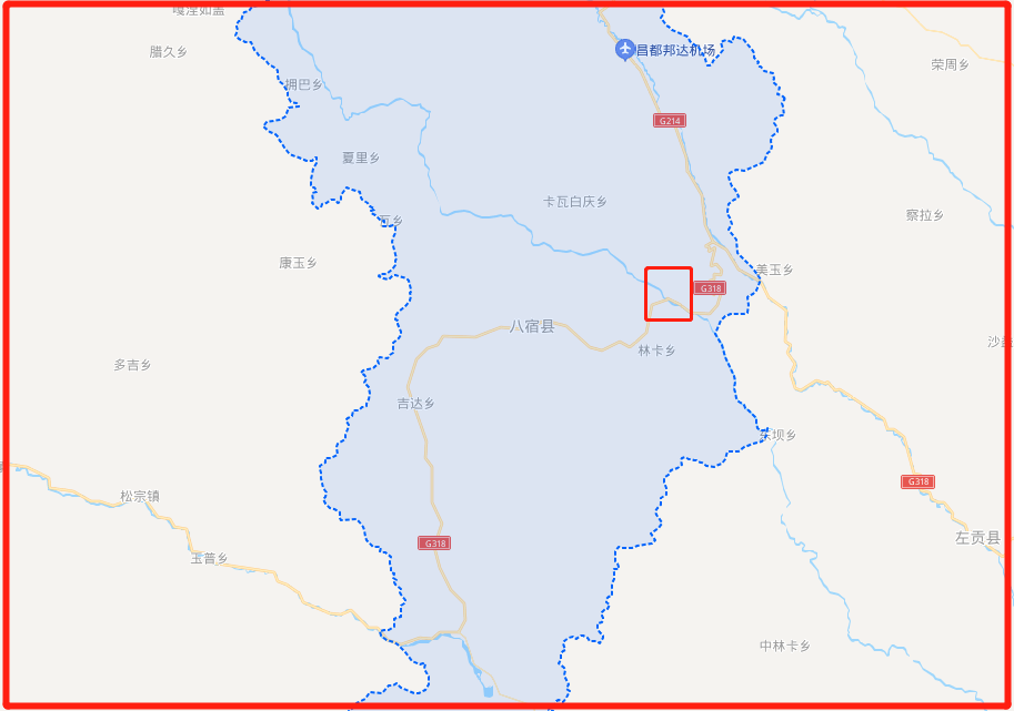 怒江桥位于西藏昌都八宿县的山沟之间,因地势险要而被称为"川藏线咽喉