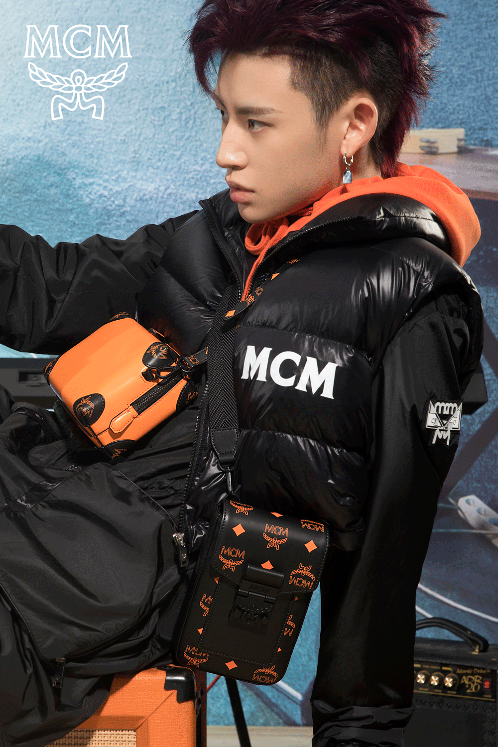 和mcm一起踏上音乐之旅正式成为mcm品牌代言人歌手,制作人小鬼王琳凯