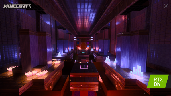 《我的世界》Windows 10 RTX版(图源来自网络)