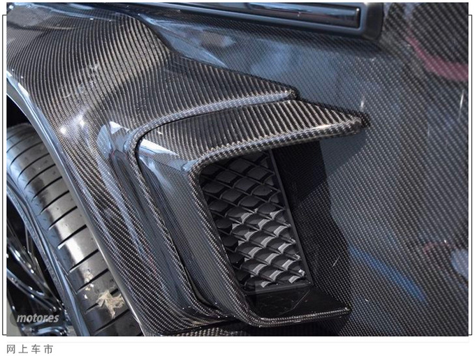 梅赛德斯-AMG G63实拍搭4.0T/全车配碳纤维套件-图4