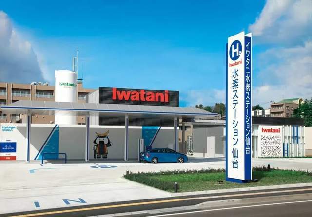 日本在位于奥运村附近专门建设了一座最先进的加氢站,这一加氢站有2台