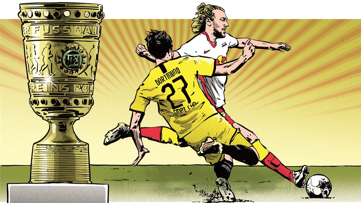 德国杯决赛一触即发哈兰德出战成疑安赫利尼奥缺席