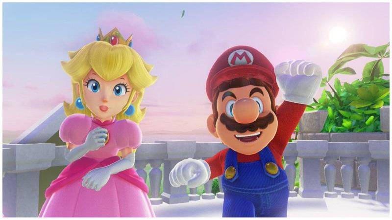 而任天堂经典角色马力欧及其搭档碧琪公主就成了首选