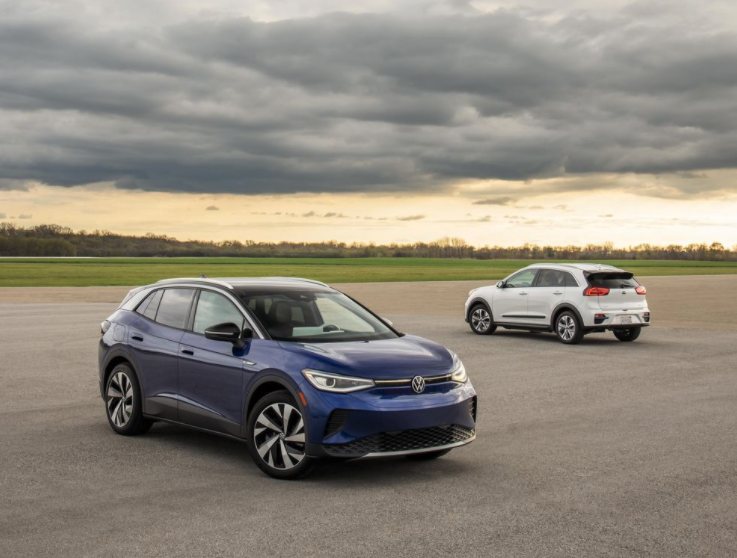 「韩系动向465」大众id.4对比起亚极睿,入门级纯电动车谁好?