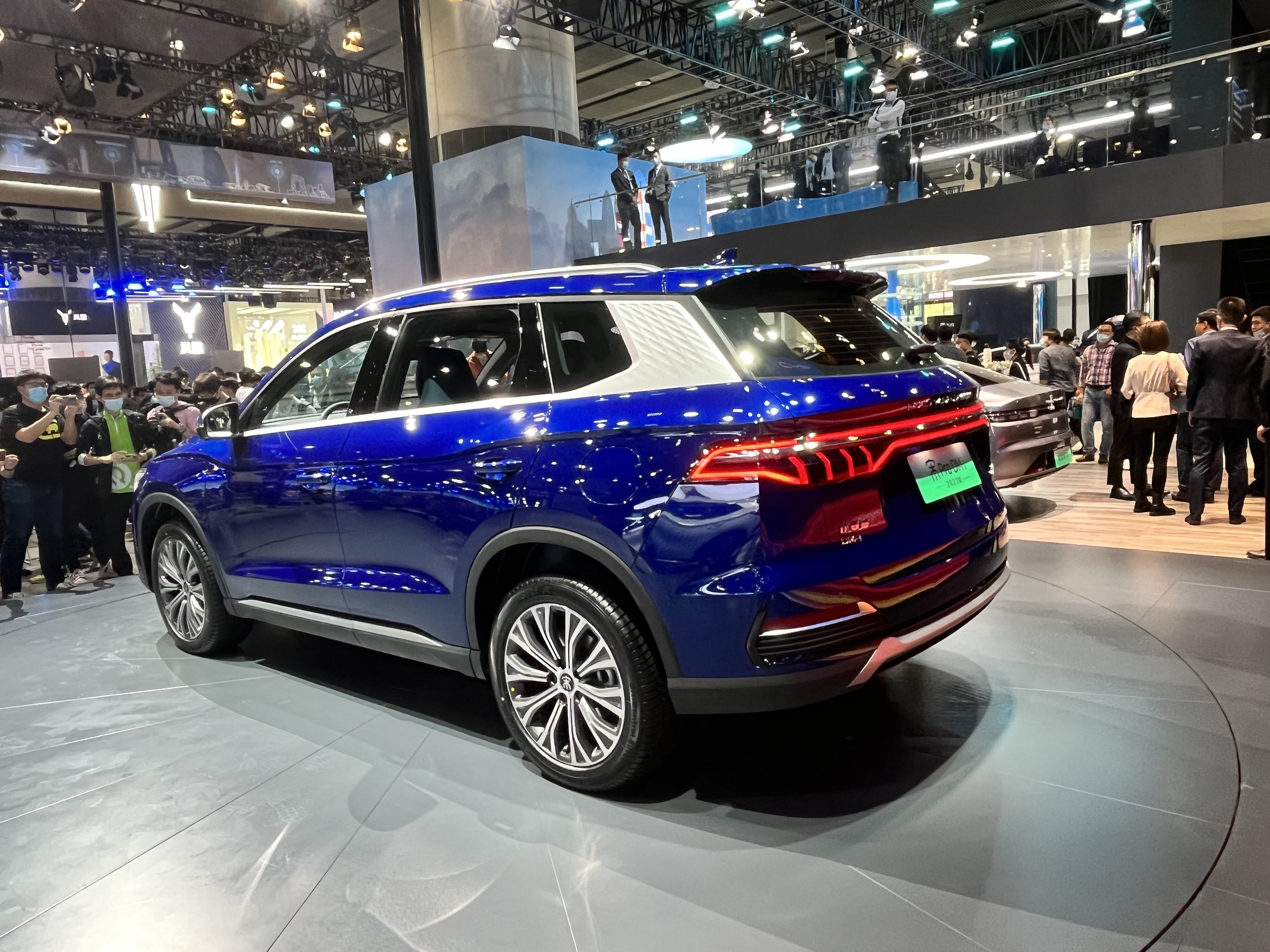 79s破百亏电油耗44l100km比亚迪宋prodmi亮相广州车展