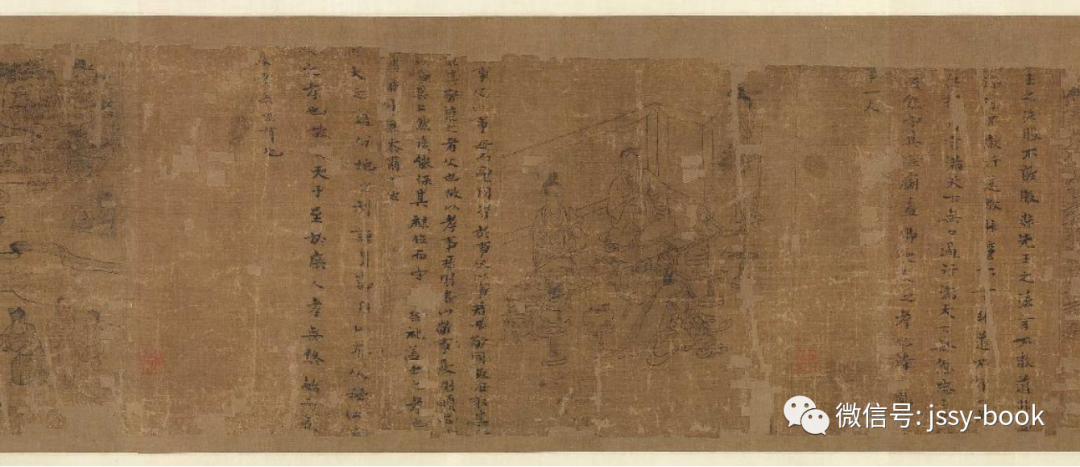 李公麟《孝经图》《郭子仪单骑见回纥图》__凤凰网