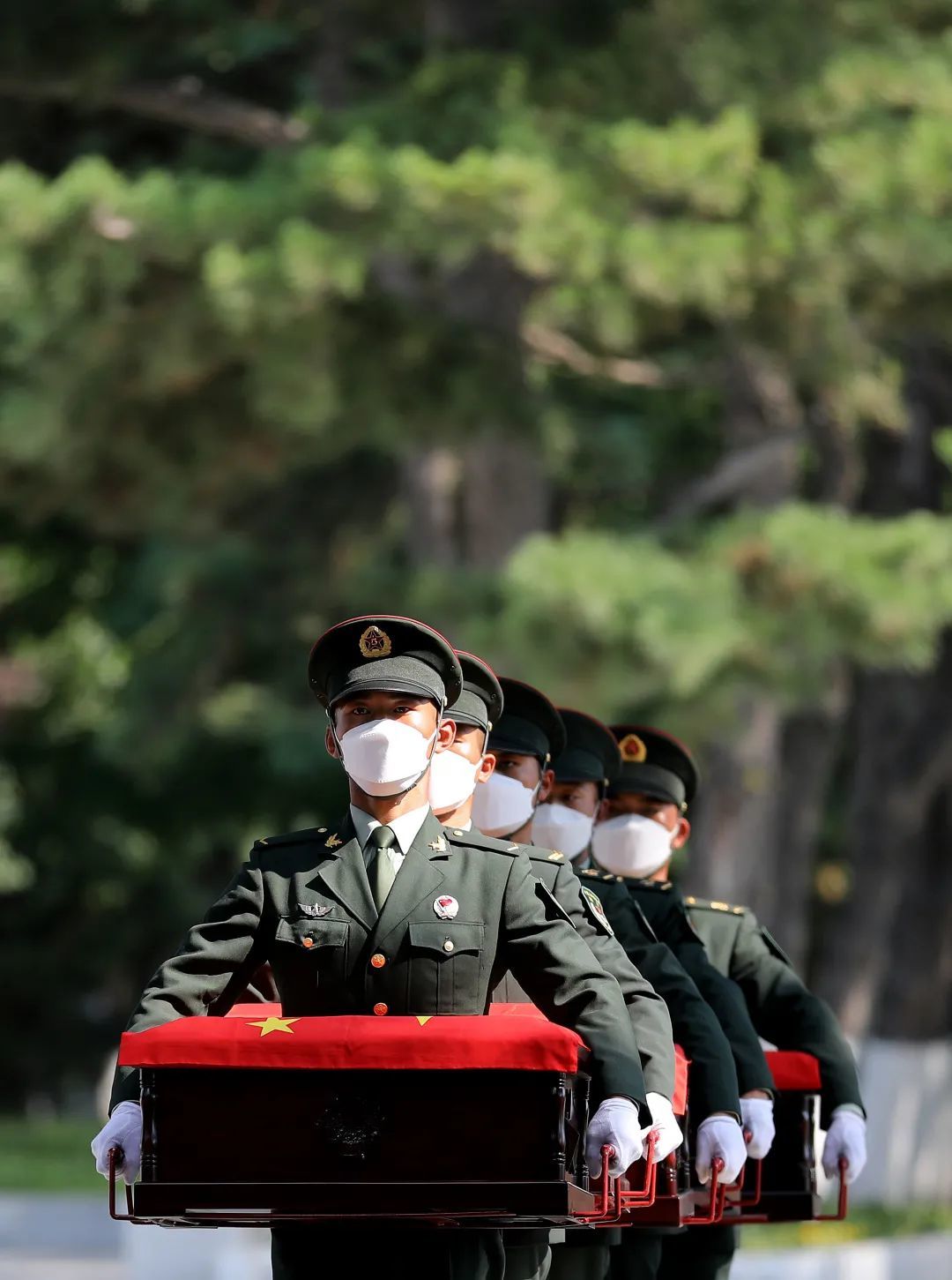 第八批在韩中国人民志愿军烈士遗骸回国