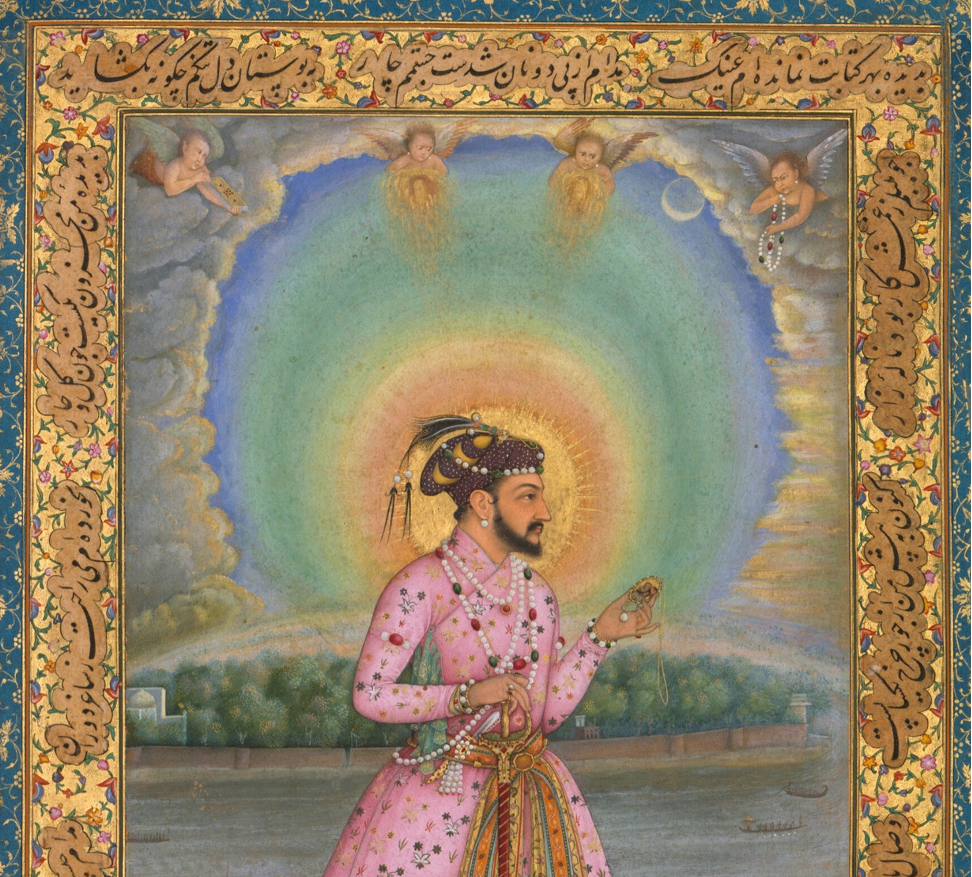 一代君王的权力与颜值:莫卧儿宫廷肖像的气场与美感__凤凰网