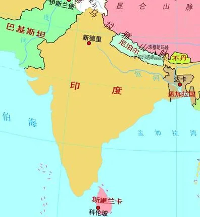 上图_ 印度和尼泊尔