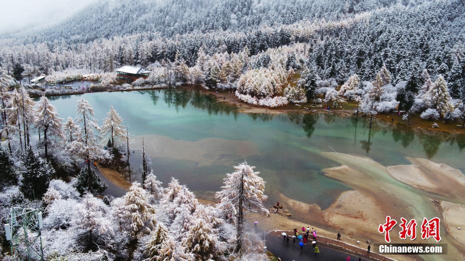 毕棚沟景区雪后风光。毕棚沟景区 供图