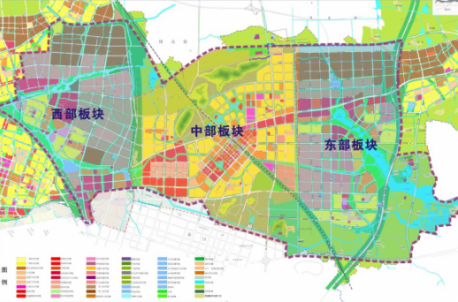 宛山湖科技新城规划图图片