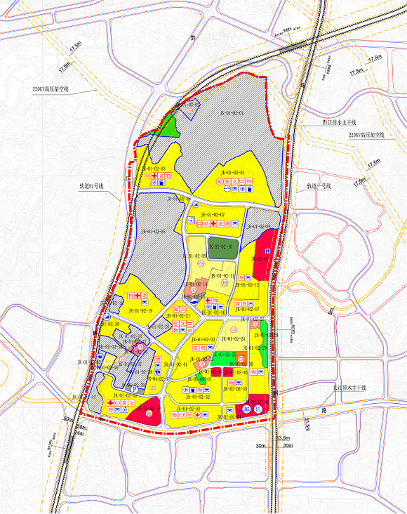 涉及52宗用地,经开区1号线旁黔江单元地块规划!有望启动改造__凤凰网