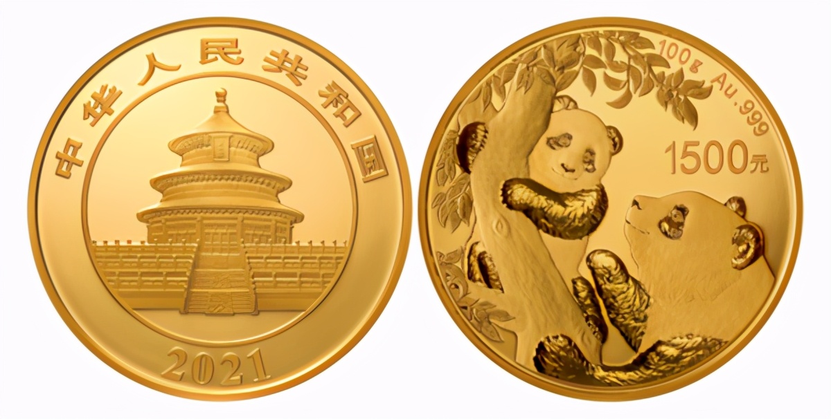 中国的熊猫金币,根据其铸造的质量有普制和精制之分.