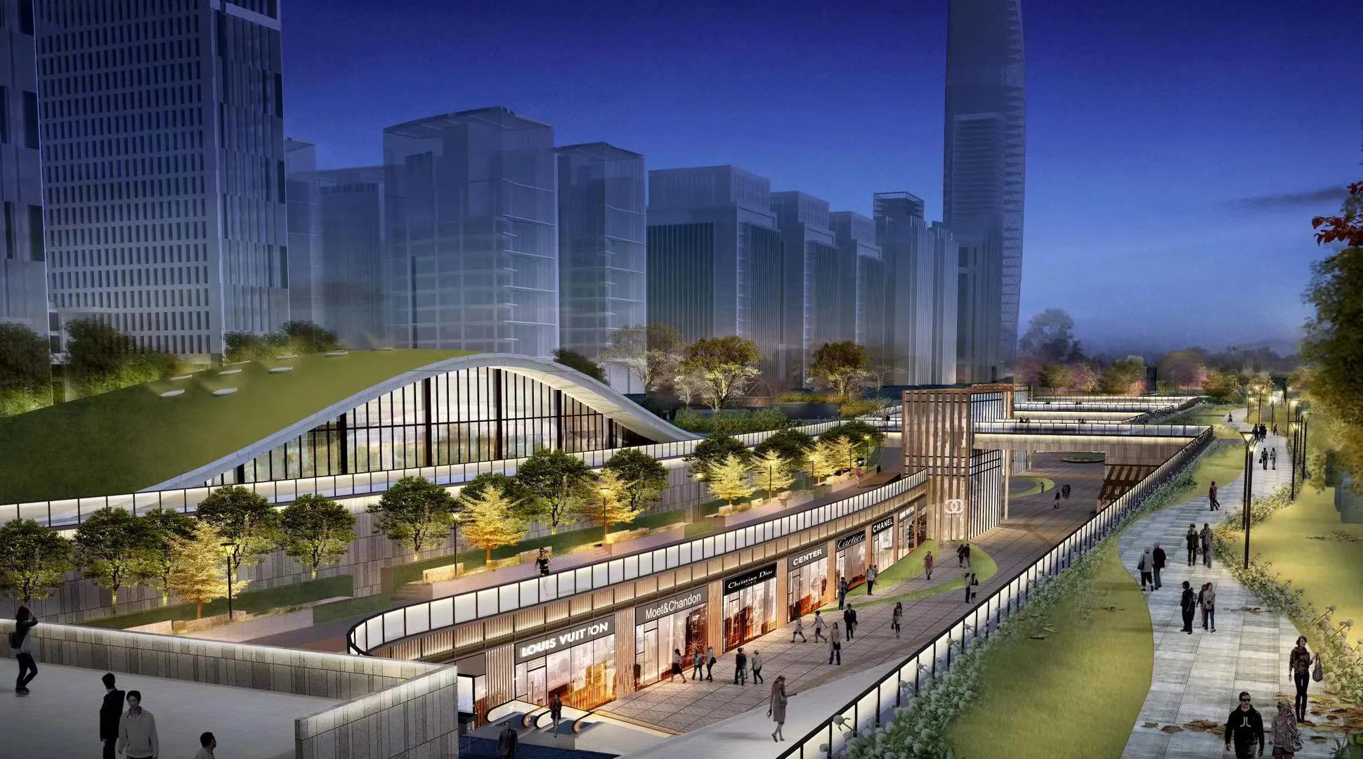 全球最大地下空间综合体 西安幸福林带7月1日正式对外开放__凤凰网