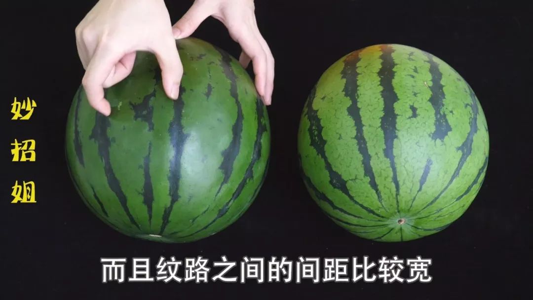 只要看一眼西瓜的纹路就能知道,这个西瓜有没有成熟,成熟的西瓜纹路
