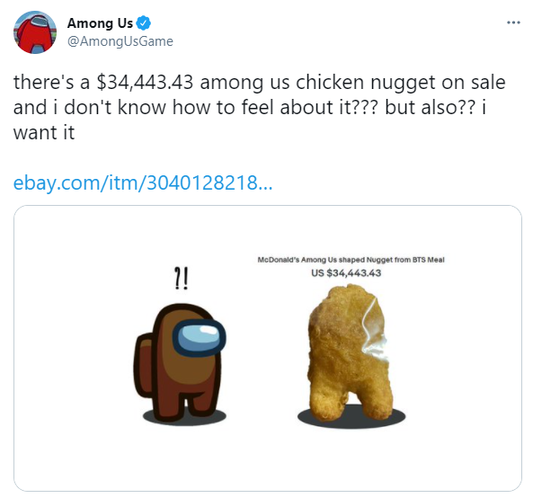 美国一件麦乐鸡 ebay炒卖近十万美金?