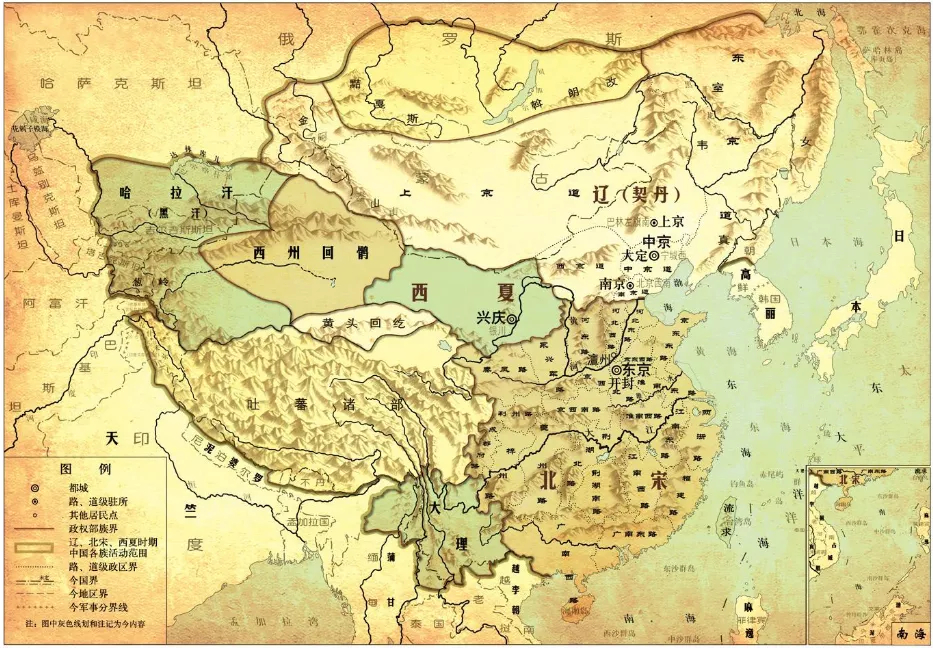 上图_ 北宋版图