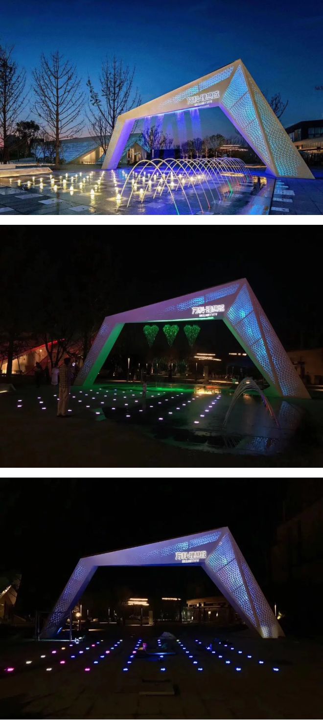 雕塑艺术 | 西安古都建起"理想城",科技感未来之门,正款款开启