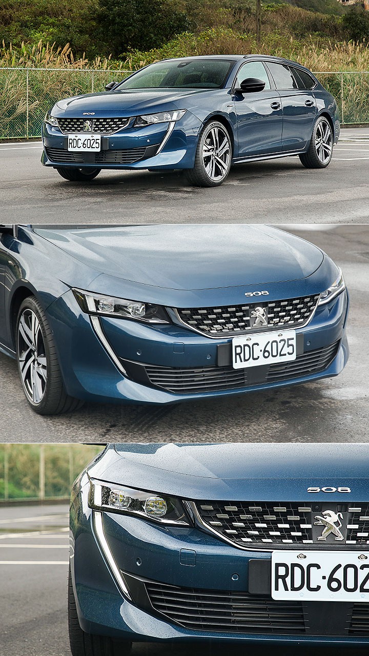 无窗框才是帅试驾标致508sw旅行车这外观能挑出毛病