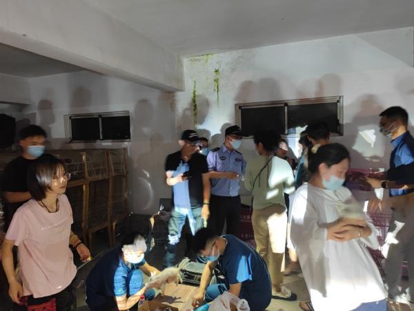 救助现场  本文图片均来自嘉定公安