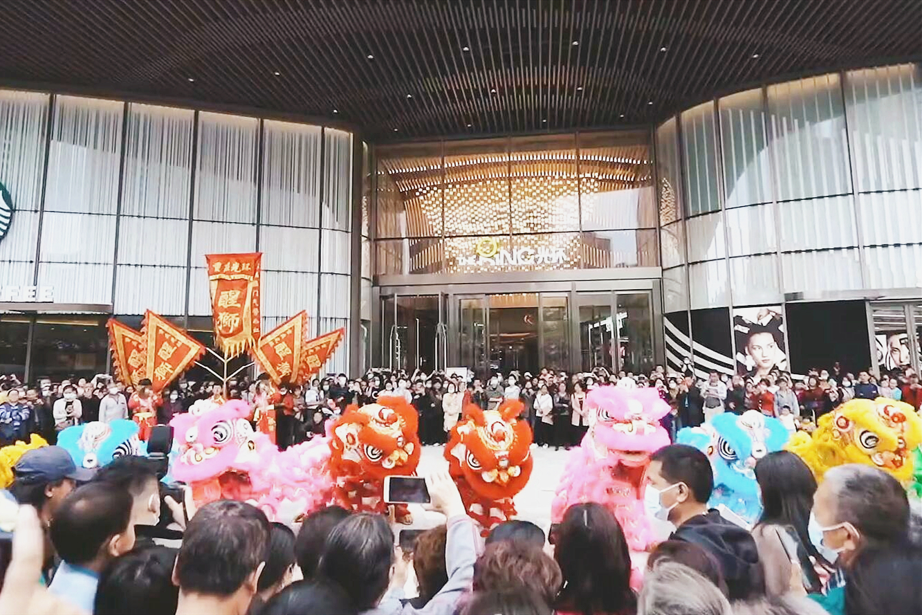 重庆光环购物公园开业即获一片好评这是在打来福士的脸