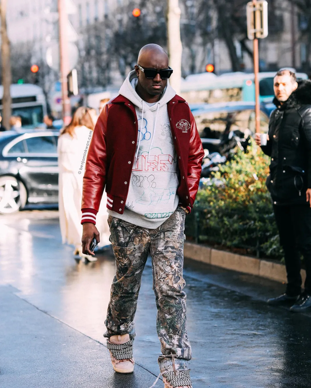 virgil 晒出virgil abloh x lanvin 个人联名鞋款!
