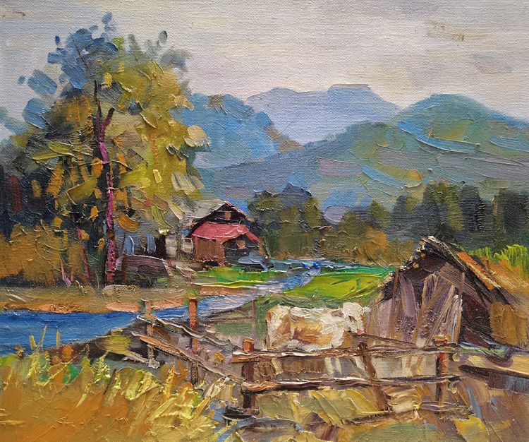 王根油画(2020年)写生作品