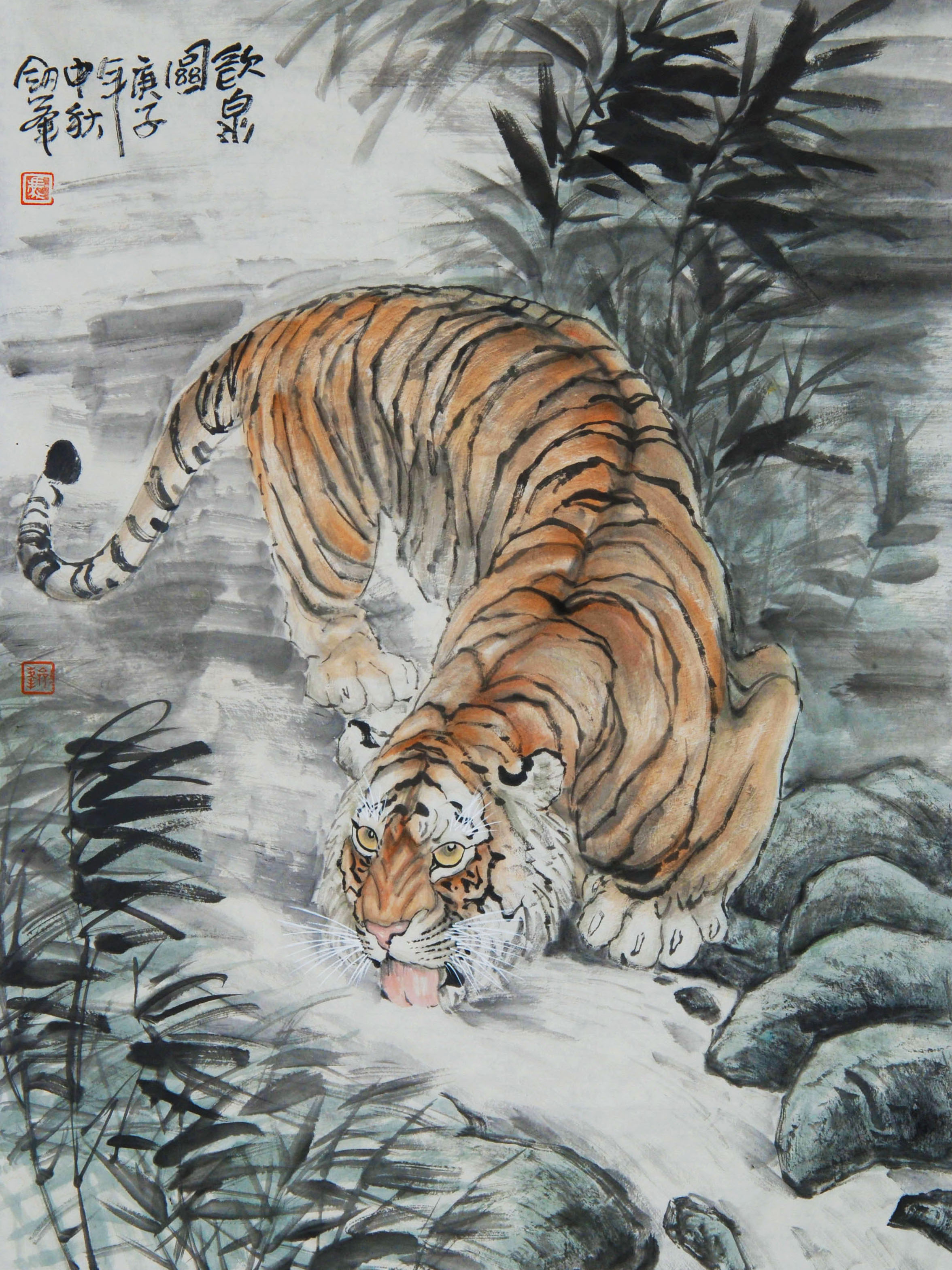 翰墨丹青展风采—画家冯剑峰绘画作品欣赏