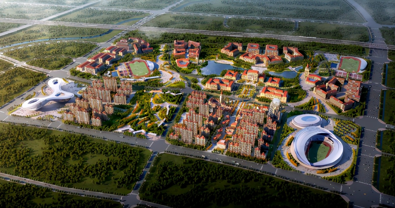 青白江大学城规划图片